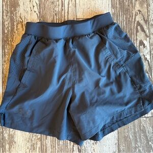 Under Armour Men's Dark Blue Athletic Shorts 5” inseam
